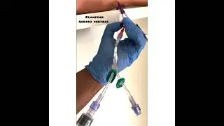 Conector sem agulha neutro.