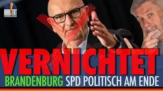 HILFLOS GEGEN AFD-&Uuml;BERMACHT💥Gescheiterter SPD-Ministerpr&auml;sident WOIDKE stellt irrwitzige Forderungen