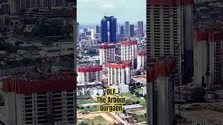 DLF The Arbour Gurgaon Drone View | Ultra Luxury 4BHK Apartments | Construction Update 2025