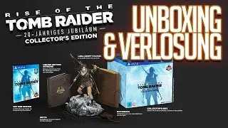 VERLOSUNG & UNBOXING 🎁 TOMB RAIDER 20th ANNIVERSAIRY COLLECTORS EDITION