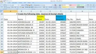 Naresh & co Sales Entry