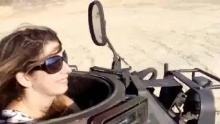 Panzer fahren im Funpark Meppen.com