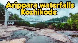 Arippara waterfalls Kozhikode 4k 2022