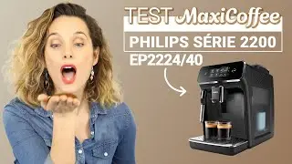 PHILIPS SERIES 2200 EXCLUSIVE EP2224/40 | Machine à café grain | Le Test MaxiCoffee