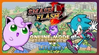 Super Smash Flash 2 Beta Online Mode Matches #11 - vs Lite2Key (Jigglypuff)