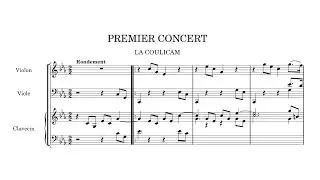 Jean Philippe Rameau &ndash; Pi&egrave;ces de clavecin en concerts, 1er Concert