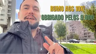 Gratidão pelos 9.000 inscritos! Vamos bater um papo especial 💬