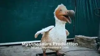 Ice age animals animatronic dodo bird