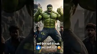 hulk and hindi #shortfeed #hulk #reels