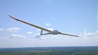 Multiplex Lentus Sailplane Aerial FPV Chase