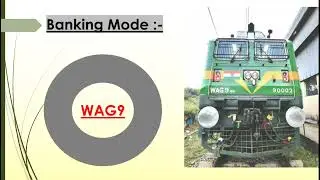 Banking Mode in WAG9 loco