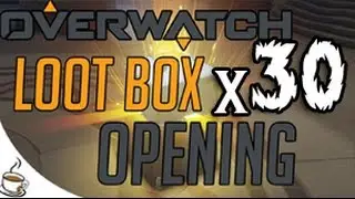 Epic Overwatch 30 Loot Box Openings!