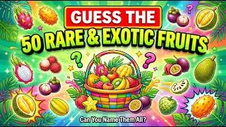 Guess the Fruit in 3 Seconds 🍍🥭 | Fun Food Quiz Challenge