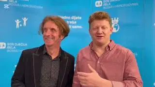 Rijad Gvozden i Taik Ganić nakon premijere filma 