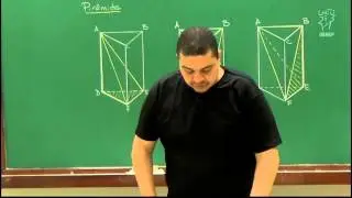 Volume de pirâmide - Parte 2 - Aula 22