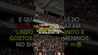 Olha o que os f&atilde;s do Stray Kids gritaram pros meninos no show do Brasil 😂 #straykids #kpop