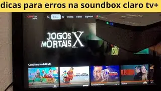 Settings to make the clear soundbox tv+ possible errors