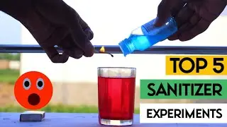 Simple Experiment With Hand Sanitizer | Science Experiments At Home | Cool Science Experiments