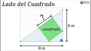 Lado del Cuadrado inscrito en un Triangulo Rectángulo