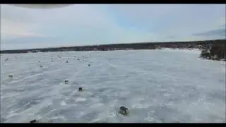 Callandar Bay 24 1 17 ice huts