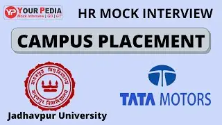 Mock Interview for Tata Motors Campus Placement | Jadhavpur University Placements