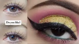 VERY EASY Classic Eyelash Extension Tutorial | How to Make Volume and EYE SHADOW | #beautification