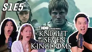 Reacting to A Knight of the Seven Kingdoms S1E05 ⚔️ WE ARE STRESSED | Clam & Friends