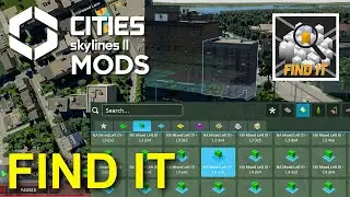 FindIt Mod in Cities Skylines 2 | Tutorial