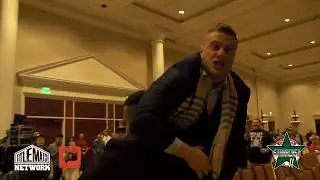 MJF Gets Thrown Out from AEW Weigh In - Starrcast II
