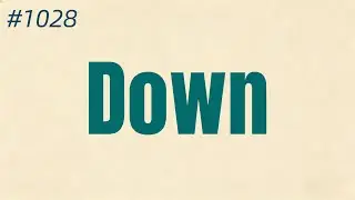 Do You Really Know What &ldquo;Down&rdquo; Means? | English Listening Practice for Beginners