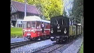 Itrafilm historisch: 1998: 100 Jahre LSE (StEB). Mit Dampf nach Obermatt (G3/4 208, BDB)
