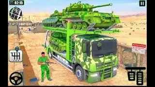 Army Vehicles Transporter Truck simulator - Cargo Airplane 2020 - Android gameplay