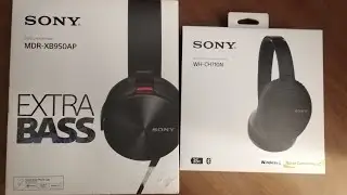 Sony WH-CH710N сравнение с Sony MDR-XB950APB🎧