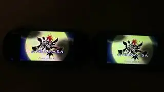 Panel differences between the 1000 and 2000 models of the Vita