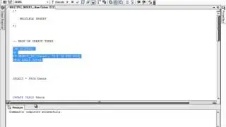 SQL Server - MULTIPLE INSERT(Çoklu Veri Ekleme)
