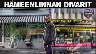 Pikavisiitti Hämeenlinnan Fantikvassa ja Antikvariaatti Poppa Joessa