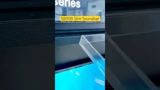 Ultra Slim Soundbar #S800B #samsungsoundbar #shortsfeed #ytshorts #yt #speaker #soundbar