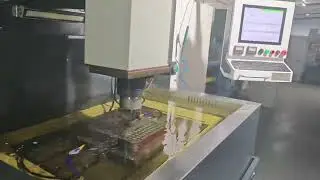 The latest Mirror surface EDM die sinking CNC #diesinking #cnc #edm #sparking #wirecut