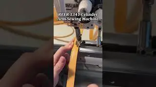 Heavy-Duty Sewing ASMR | REER 1341 Cylinder Arm Sewing Machine at Work Top Sewing Machines for Sale