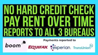 BUILD CREDIT WITH YOUR RENT PAYMENTS (NO HARD CREDIT PULL)