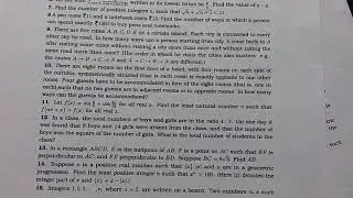 PRMO(PRE REGIONAL MATHEMATICAL QLYMPIAD) 2017 (ANSWER KEY)