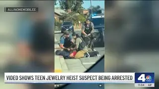 Teen suspect linked to OC jewelry heist arrested in Lynwood