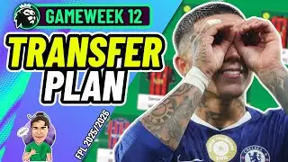 FPL GW12 | МОЙ ПЛАН ТРАНСФЕРА! ✅| Fantasy Premier League 2025/2026!