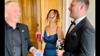 Alrewas Hayes Magician Owen Strickland at Jez and Pollys wedding