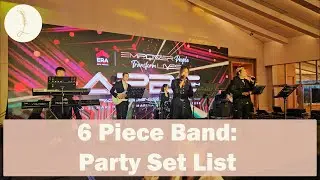 Events Live Band - Party Set List (6 piece band)
