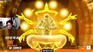 JAKE CARRY ZENYATTA GAMEPLAY! POTG! [ OVERWATCH 2 TOP 500 SEASON 4 ]