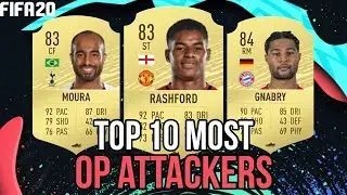 FIFA 20 TOP 10 MOST OVERPOWERED ATTACKERS ! MOST OP STRIKERS Ft. Gnabry , Rashford , Lucas