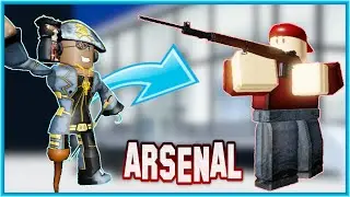 WRECKING SERVERS as an UNDERCOVER NOOB! | Roblox Arsenal