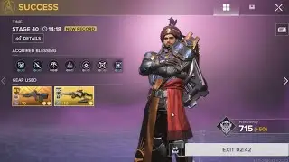 Destiny: Rising Kabr 73K 🚀 Stage 40 in 14:18 The Expanse - Everlasting