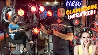 Infra Red Light Hair Treatment | Clamazone Hair Treatment | Nano botox | Nano plastia | Hair Steamer